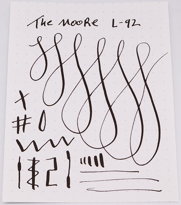 Moore L-92 Full Size Fountain Pen (1920s) - BCHR, 14k Flexible